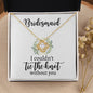 Bridesmaid | I Couldn't Tie The Knot | WC Wreath | Love Knot Necklace