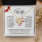 (TOP SELLER π₯) To My Wife | I Choose You | Love Knot Necklace | Gift for Soulmate