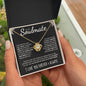 (TOP SELLER π₯)To My Soulmate | Through My Eyes | Love Knot Necklace