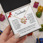 (TOP SELLER 🔥) To My Soulmate | I Choose You | Love Knot Necklace| Gift for Wife, Fiancée, Girlfriend