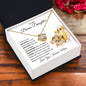 To My Bonus Daughter | Love You Forever | Love Knot Necklace