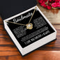 (TOP SELLER π₯)To My Soulmate | Through My Eyes | Love Knot Necklace