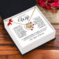(TOP SELLER π₯) To My Beautiful Wife | I Choose You | Love Knot Necklace | Gift for Soulmate