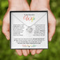 to My Beautiful Wife | You Are My Love | Love Knot Necklace - Gift for Soulmate, Birthday, Anniversary - ALL4THEGIFTOFIT
