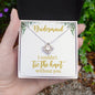 Bridesmaid - I Couldn't Tie The Knot - GC - Love Knot Necklace