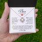To My Niece on Your Graduation | Believe In Yourself | Love Knot Necklace - ALL4THEGIFTOFIT