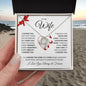 (TOP SELLER π₯) To My Wife | I Choose You | Love Knot Necklace | Gift for Soulmate
