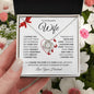 (TOP SELLER π₯) To My Beautiful Wife | I Choose You | Love Knot Necklace | Gift for Soulmate