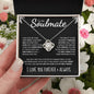 (TOP SELLER π₯)To My Soulmate | Through My Eyes | Love Knot Necklace