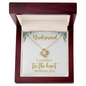 Bridesmaid - I Couldn't Tie The Knot - GC - Love Knot Necklace