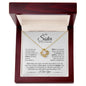 To My Sister On Your Graduation | Chase Your Dreams | Love Knot Necklace - ALL4THEGIFTOFIT