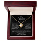 Dear Mom | You are My Best Friend | Love Knot Necklace - Gift for Mother's Day - ALL4THEGIFTOFIT