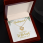 Bridesmaid - I Couldn't Tie The Knot - GC - Love Knot Necklace
