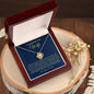 (TOP SELLER π₯) To My Smokin' Hot Wife | Love Knot Necklace - Gift for Soulmate, Birthday, Holidays, Just Because