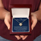 To My Bonus Daughter | I Will Always Love You | Love Knot Necklace - Gift for Birthday, Holidays, Just Because