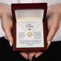 To My Niece on Your Graduation | Believe In Yourself | Love Knot Necklace - ALL4THEGIFTOFIT