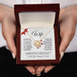 (TOP SELLER π₯) To My Wife | I Choose You | Love Knot Necklace | Gift for Soulmate