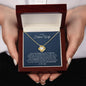 To My Future Wife | Together Till The End | Love Knot Necklace - Gift for Fiancée