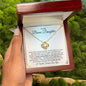 To My Bonus Daughter | Life Gave Me The Gift Of You | Love Knot Necklace