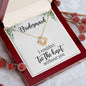 Bridesmaid - I Couldn't Tie The Knot - Love Knot Necklace