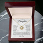 To My Beautiful Daughter | The Most Beautiful Chapter | Love Dad | Love Knot Necklace - ALL4THEGIFTOFIT