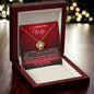 To My Smokin' Hot Wife | Through My Eyes | Love Knot Necklace - Gift for Soulmate