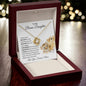 To My Bonus Daughter | Love You Forever | Love Knot Necklace