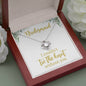 Bridesmaid - I Couldn't Tie The Knot - GC - Love Knot Necklace