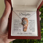 To My Daughter - I Will Always Have Your Back | Love Knot Necklace