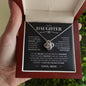 To My Daughter - I Believe In You | Love Mom | Love Knot Necklace