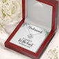 Bridesmaid - I Couldn't Tie The Knot - Love Knot Necklace