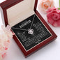 To My Beautiful Daughter | I am so Proud of You | Love Mom | Love Knot Necklace - ALL4THEGIFTOFIT