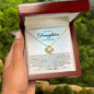 To My Dearest Daughter On Your Graduation | A Beautiful Beginning | Love Knot Necklace - ALL4THEGIFTOFIT
