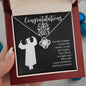 Congratulations Class of 2023 | Your Future is Bright | Love Knot Necklace - ALL4THEGIFTOFIT