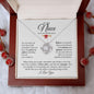 To My Niece on Your Graduation | Believe In Yourself | Love Knot Necklace - ALL4THEGIFTOFIT