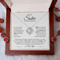 To My Sister On Your Graduation | Chase Your Dreams | Love Knot Necklace - ALL4THEGIFTOFIT