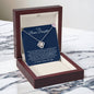 To My Bonus Daughter | I Will Always Love You | Love Knot Necklace - Gift for Birthday, Holidays, Just Because