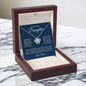 To My Beautiful Daughter | Forever My Bright Shining Star | Love Knot Necklace