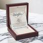 To My Daughter | My Reason for Being | Love Knot Necklace