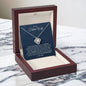 To My Future Wife | Together Till The End | Love Knot Necklace - Gift for Fiancée