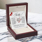 (TOP SELLER π₯) To My Wife | I Choose You | Love Knot Necklace | Gift for Soulmate