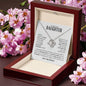 To My Beautiful Daughter | Love You Always | Love Knot Necklace - ALL4THEGIFTOFIT