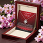 To My Smokin' Hot Wife | Through My Eyes | Love Knot Necklace - Gift for Soulmate