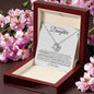 To My Beautiful Daughter | Always Remember That I Love You | Love Knot Necklace