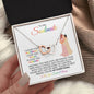 To My Soulmate | My Best Friend, My Everything | Interlocking Hearts Necklace - Gift for Wife, Fiancée, Girlfriend