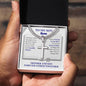 To My Son | Always in My Heart | Personalized Message Card | Cuban Chain with Artisan Cross Necklace - ALL4THEGIFTOFIT