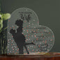 To My Amazing Wife | The Best Gift I Ever Got | Heart Shaped Acrylic Plaque (LED Option) - ALL4THEGIFTOFIT