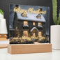 Merry Christmas and a Happy New Year Acrylic Plaque