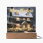 Merry Christmas and a Happy New Year Acrylic Plaque