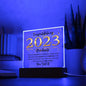 Congratulations 2023 Graduate | Believe in Yourself | Square Acrylic Plaque (LED Option) - ALL4THEGIFTOFIT